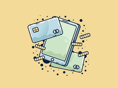 Online Transaction illustration