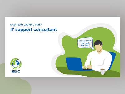 IBSC recruitment campaign candidate data type facebook ads ibsc illustration it support like it likeit mansion riga vacancy