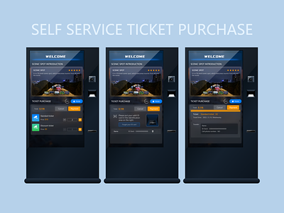 Self service ticket purchase