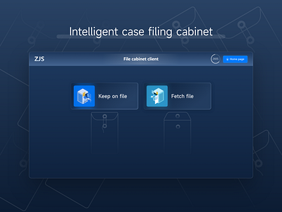 Smart cabinet user interface