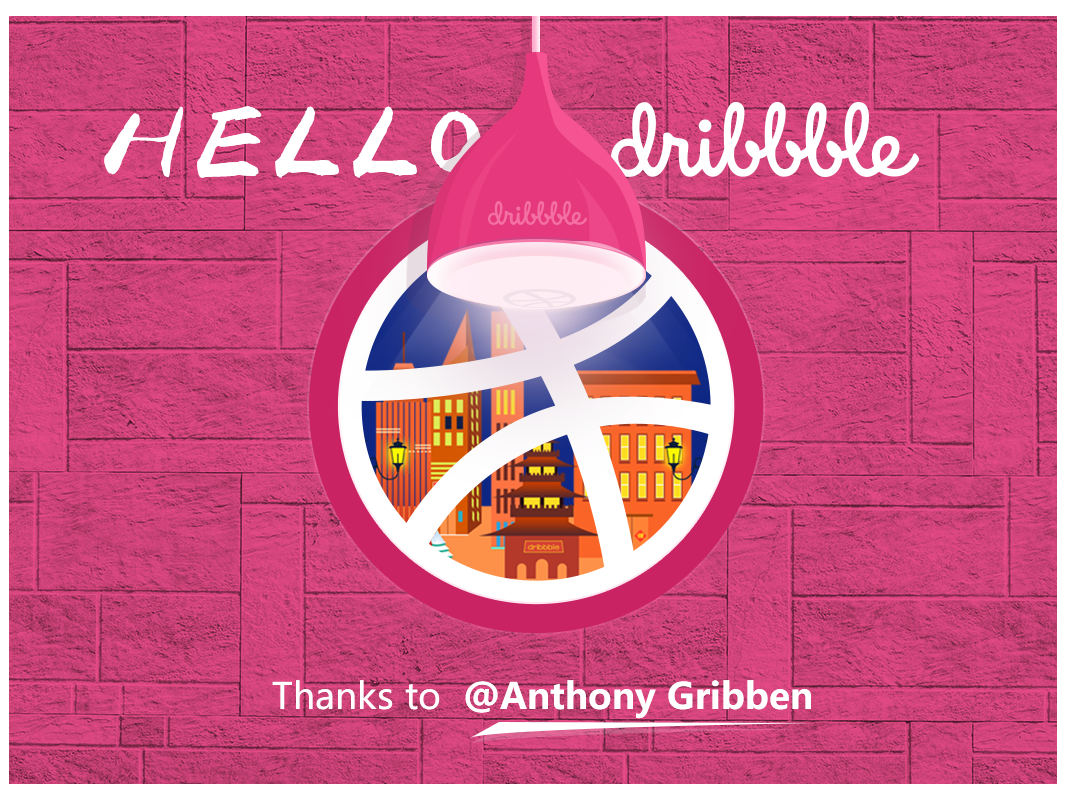 Hello Dribbble by ZJS on Dribbble