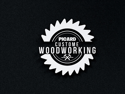 Custom  Wood Working Company Logo