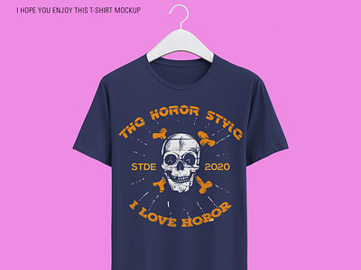 The Creative Lovely Horror Branding T-Shirt Design