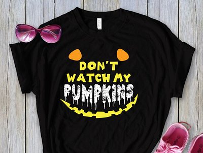 Don't Watch My Pumpkins T-Shirt photography