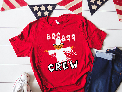 Boo Boo Crew T-Shirt Design photography