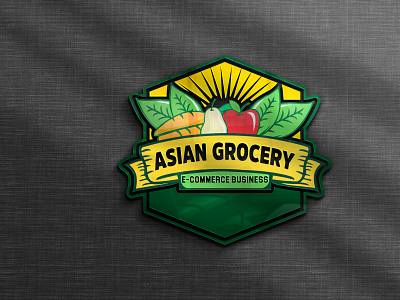 Asian Grocery E-Commerce Business Logo branding branding logo business businesslogo corporate logo creative creative logos design ecommers graphic design grocery logo illustration logo logos motion graphics shop shop logo shoplogos ui vector