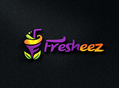 Fresheez Logo branding creative logos design freelancing illustration jose logo nice logo orenge orenge logo red logo typography vector yellow logo