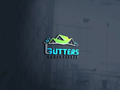 Gutters Contractions Logo