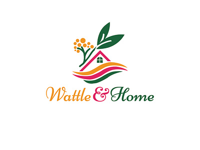 Wattle & Home Logo business business card company corporate creative creative logos design home house house logo illustration logo logos vector wallpaper water wattle wattle home logo