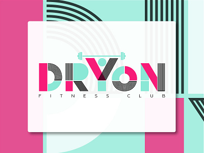 Logo *Dry On body brand crossfit fitness gym health logotype sport workout