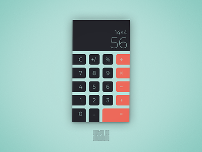 #004 Calculator 004 calculator dailyui