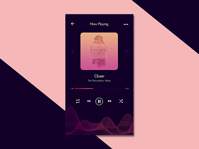 Music Track appdesign musicapp musicplayer musictracker ui uidesign uiux