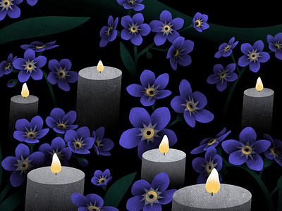 Freedom Defenders’ Day 13 animation candle cel animation day defenders defent flag forget-me-not frame by frame framebyframe freedom independence january lithuania lithuanian night remember soviet