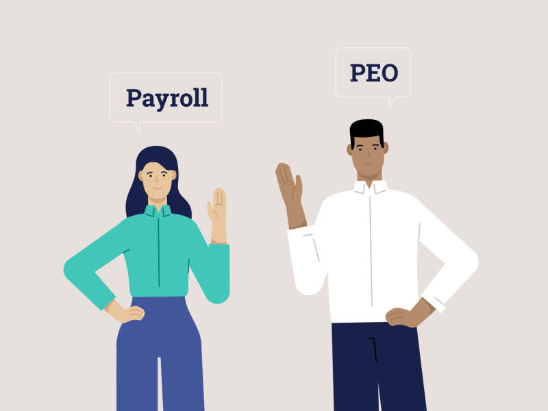 Specialists gif 2d illustration transition waving animation people character specialist peo payroll