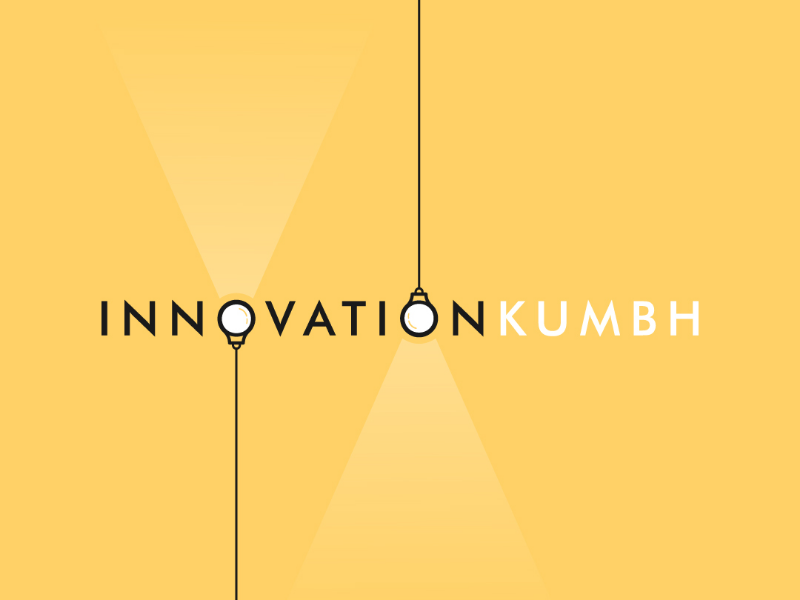 Logo Design : INNOVATIONKUMBH graphic design digital graphics graphics symbol workdmark monogram lightbulbs minimal minimaldesign logodesign logos