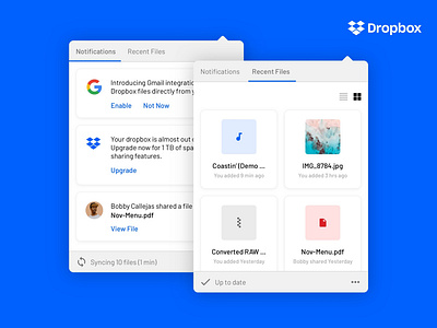 Dropbox Mini-App