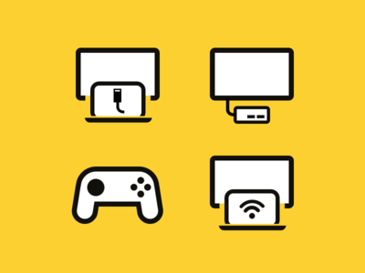 Device icons for meeting room booking system
