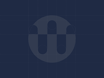 Tallarium Logo Grid branding column commodity corporate design greek logo minimal trading
