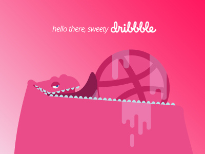 Hello there, sweety Dribbble animation character dribbble graphic design illustration longfingers myface