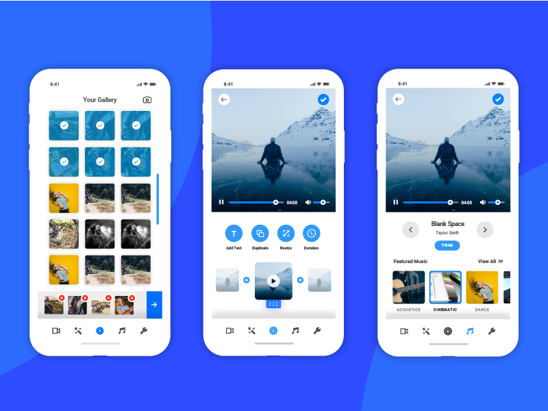 Video Editing App Uiux Concept By Ashwinik On Dribbble