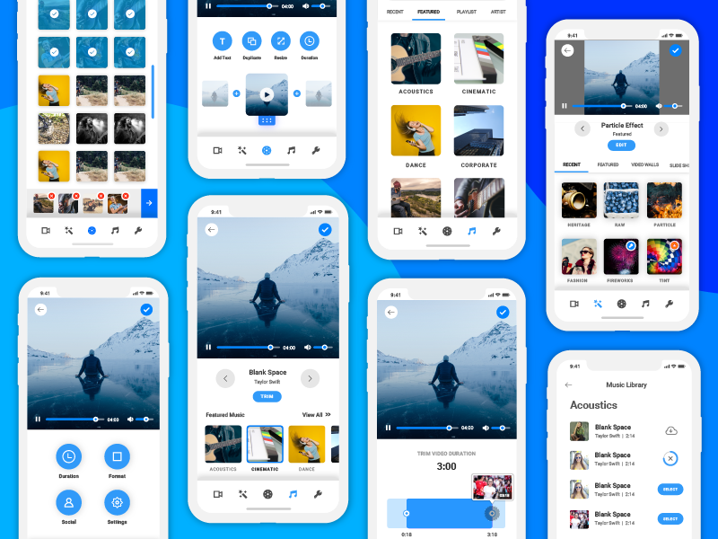 Video Ui designs, themes, templates and downloadable graphic elements ...