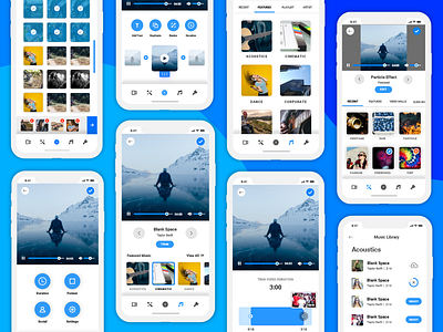 Video Editing App - UI/UX Concept