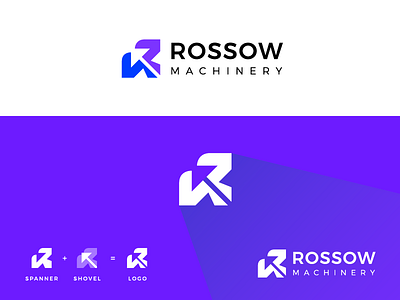 Logo Design for Rossow Machinery
