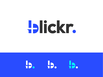 Logo Concept for a Medical Company b logo b. logo blickr logo fitbit logo design medical logo monogram design plus logo
