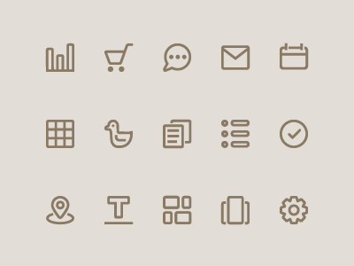 Dashboard icons dashboard icons mail. panel sidebar template