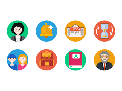 Icons for an education project