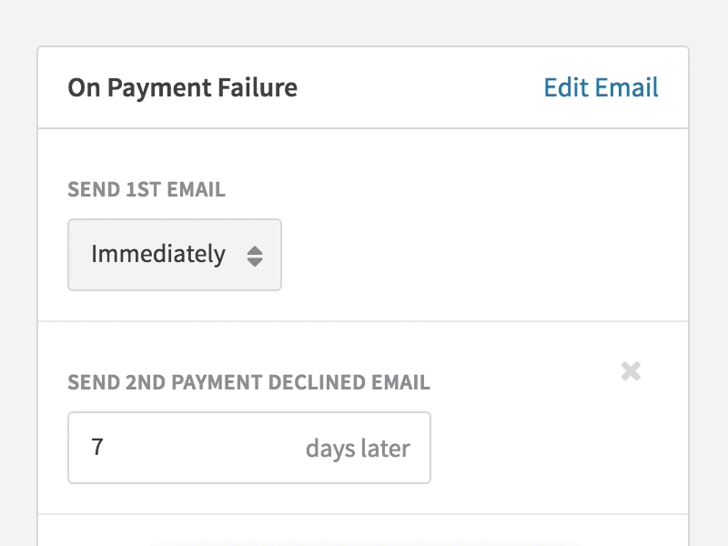 Dunning Management Customization recurly prototype