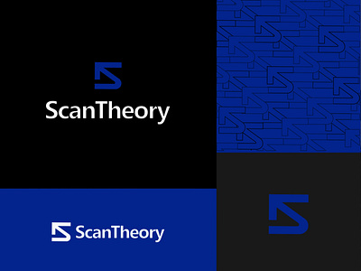 ScanTheory Logo and Branding 2d branding design flat icon identity logo logotype minimal minimalist modern modernism pattern type typography ui ux vector