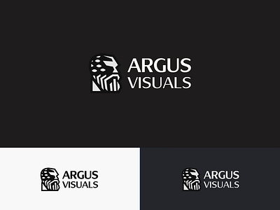 Argus Visuals 2d app branding character design flat icon identity illustration logo masculine minimal minimalist negative vector