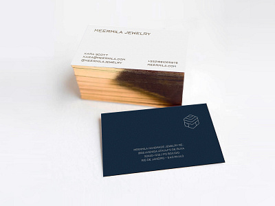 Meermila Jewelry Business Card