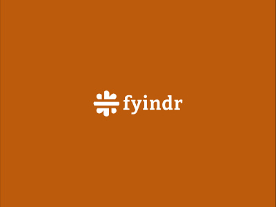 fyindr orange 2d brand brand design brand identity branding branding design design designer flat icon identity lettering logo logodesign logos logotype mark type typography vector