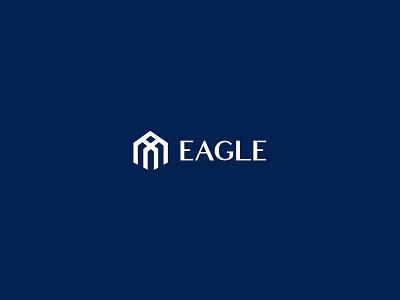 Eagle Logo Design - Brand Identity 2d brand brand design branding design eagle flat icon identity logo logodesign logos logotype mark minimal modern security type typography vector