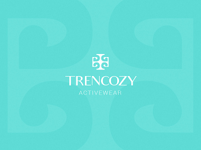 Trencozy Activewear 2d activewear brand brand design brand identity branding branding design design flat icon icons identity logo logo design logos logotype mark sophisticated type vector