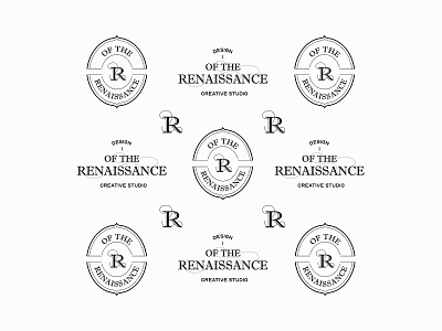Identity System - Of the Renaissance branding calligraphy classic cursive design handmade identity logo serif traditional type typography vector vintage