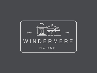 Windermere 2d branding classic icon illustration logo ui ux vector vintage