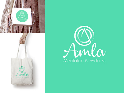 Amla - Mediation & Wellness 2d branding icon identity illustration logo type ui ux vector