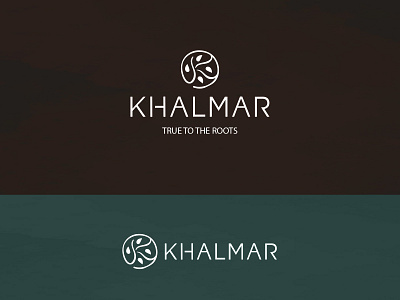 KHALMAR BRAND IDENTITY 2d app branding design identity logo logotype type typography vector