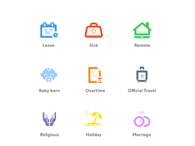 HRapps - Icon Feature feature human resource icon leave