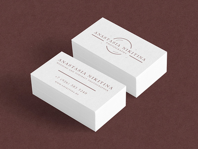 Anastasia Nikitina business card
