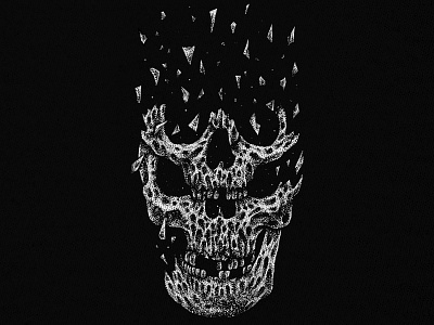 Available artwork band merch black work dark art dark artist dark illustration dot work illustration macabre merch design skull skull art skulls t shirt design