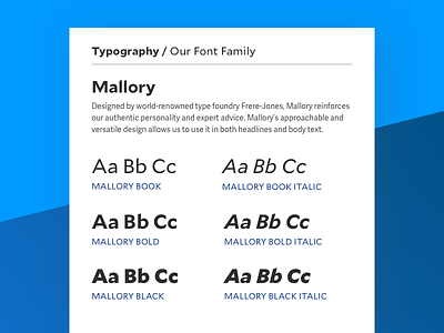 Typography for Health Brand branding component library font family frere jones health mallory style guide typography ui ui design visual identity