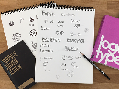 Bombora Logo Sketches