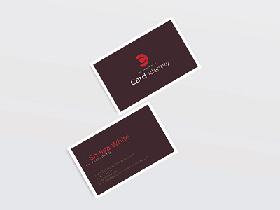 Card Identity business card card card design company corporate design identity identity card