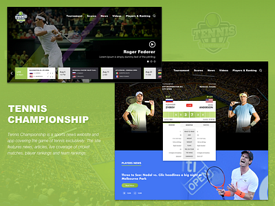 Tennis Championship sports tennis