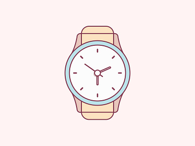 Watch Me adobe icon illustration illustrator pastell pink poster watch