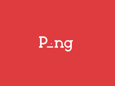 Ping Logo Concept logo design thirtylogos thirtylogos challenge